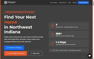 One Property Solution website