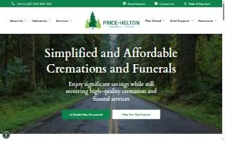 Priced Rite Tree Service of Gary website