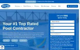 Bontrager Pools of Goshen website