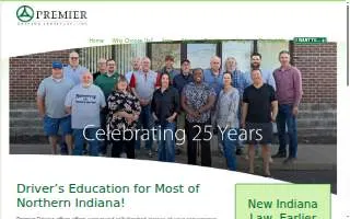 Premier Driving Institute Inc of Elkhart website