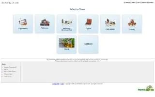 Smokes ++ Smoke Shop website
