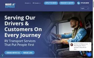 Wave Express website