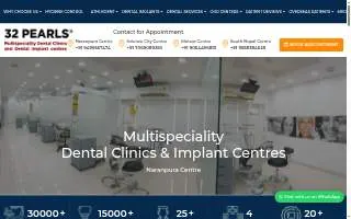 32 Pearls Family Dentistry website