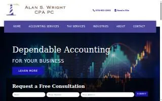 Alan S. Wright CPA PC website