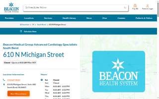 Beacon Medical Group Advanced Cardiology Specialists South Bend