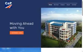 C&P Distributing of Granger website