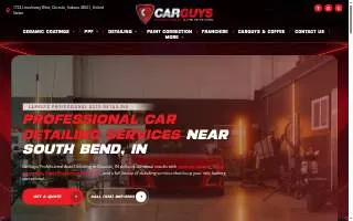 Carguys Auto Detailing website