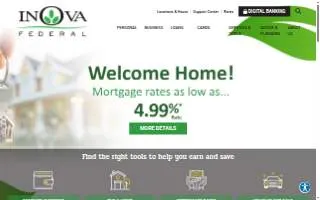 INOVA Federal Credit Union of Granger website