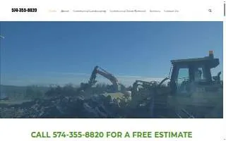 Michiana Commercial Landscaping website