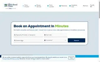 The South Bend Clinic - Michiana Obstetrics and Gynecology of Granger website
