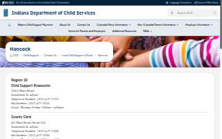 Hancock County Child Support