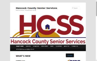Hancock County Senior Services