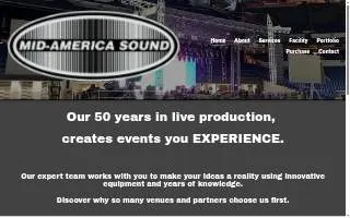 Mid-America Sound Corp. website