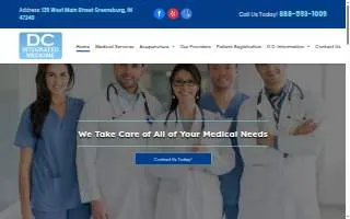 DC Integrated Medicine website