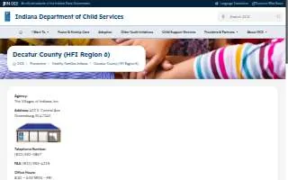 Healthy Families-Decatur County website