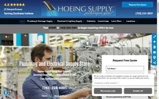 Hoeing Supply Inc website