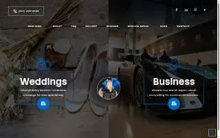 BB Focus Visuals of Greenwood website