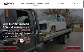 Coy's Towing and Recovery LLC of Greenwood