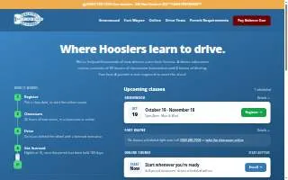 Driving Academy of Greenwood website