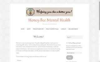 HoneyBee Mental Health Services, LLC website