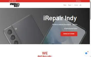 iRepair Indy of Greenwood website