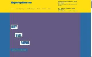 Hammond Super Pawn website
