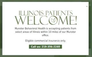 Munster Behavioral Health - Best Counseling, Psychiatric, Crisis Intervention, Addiction Treatment of Hammond website