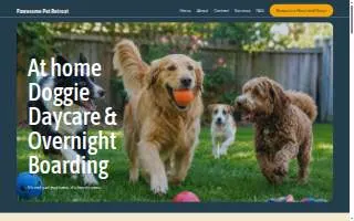Pawesome Pets website