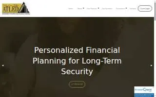 Atled Financial website