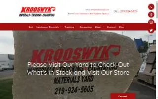 Krooswyk Materials website