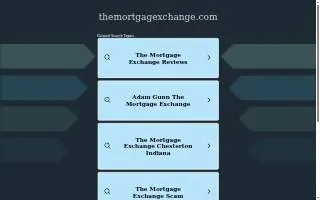 The Mortgage Exchange - Schererville website