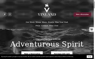 Vinland Reserve Winery website