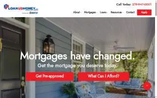 LoanUsMoney of Hobart website
