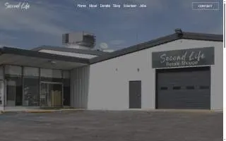 Second Life Resale Shoppe of Hobart website