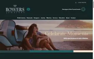 Bowers Jewelers website