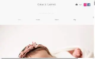 Grace Layne Photography website