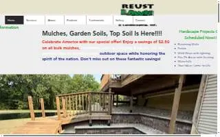 Reust Lawn Care Inc website