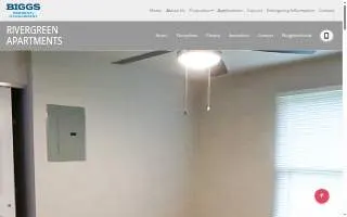 Rivergreen Apartments website