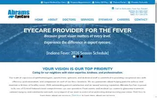 Abrams EyeCare - West website