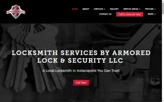 Armored Lock & Security LLC of Indianapolis website