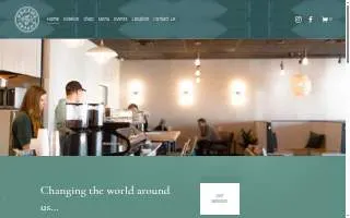 Ascend Coffee website