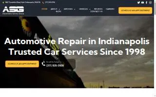 ASG Automotive website