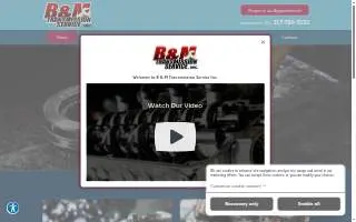 B & M Transmission Service, Inc. website