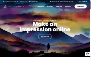 Blue Group Solutions website