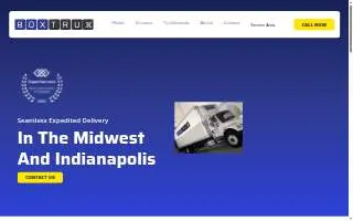 Box Truxx Courier-Delivery-Crossdock website