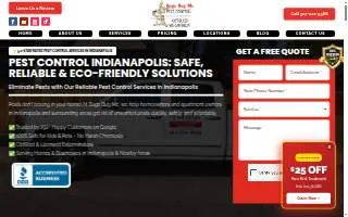 Bugz Bug Me Pest Control website