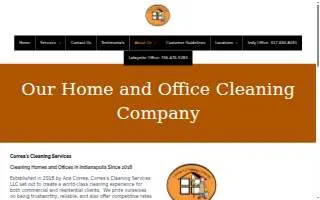 Correa's Cleaning Services LLC website