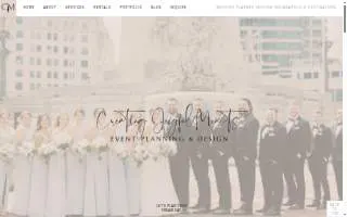 Creating Joyful Moments | Event Planning & Design website