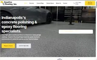 Creative Flooring Inc website
