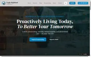 Eagle Highland Pharmacy - Functional Medicine Pharmacy website